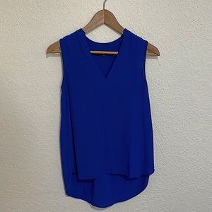 Madewell Blue Sleeveless Blouse